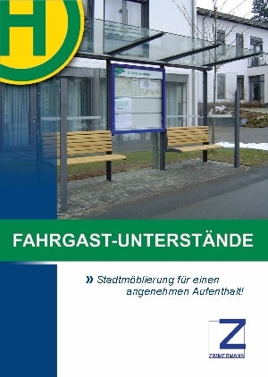 Prospekt Fahrgastunterstände